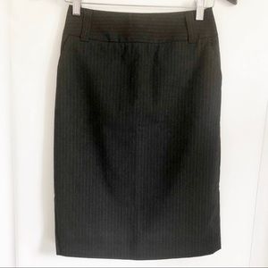 Banana-republic Petite Washable Wool-Blend Skirt